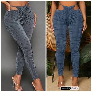 SHEIN SEXY LEGGING PANTS 2 BUNDLE SET